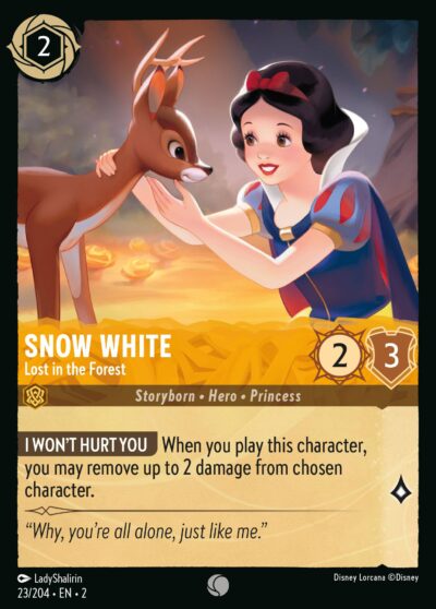 23.Snow White Lost in the Forest