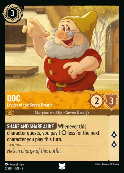 5.Doc Leader of the Seven Dwarfs