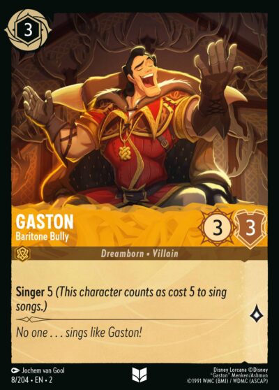 8.Gaston Baritone Bully
