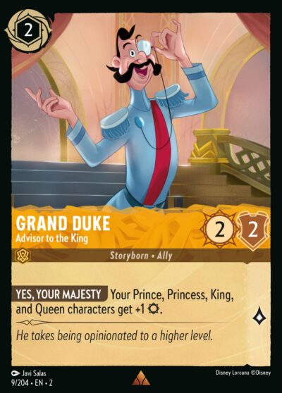 9.Grand Duke Advisor to the King