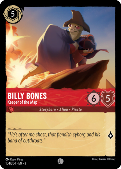 104.Billy BonesKeeper of the Map