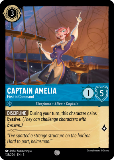 138.Captain AmeliaFirst in Command