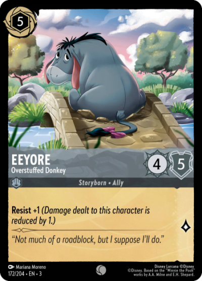 Eeyore, Overstuffed Donkey