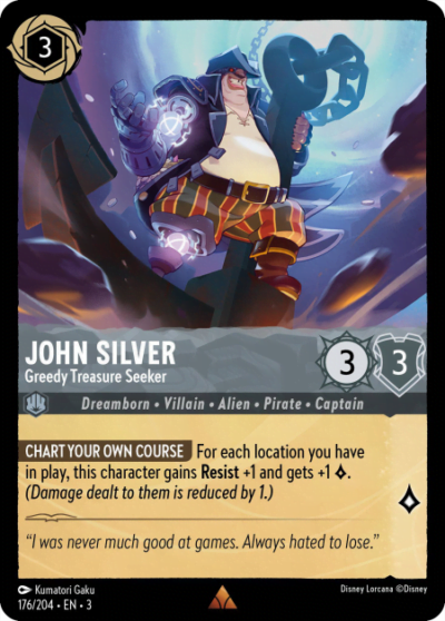 176.John SilverGreedy Treasure Seeker