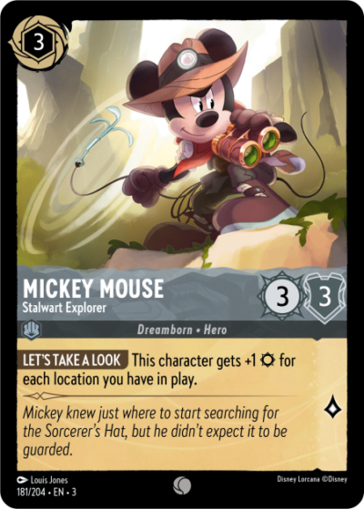 Mickey Mouse, Stalwart Explorer