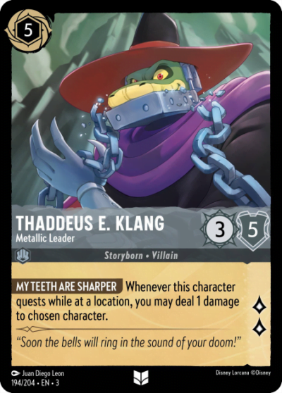 Thaddeus E.Klang, Metallic Leader