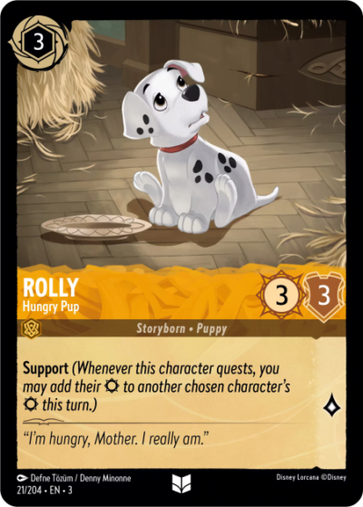 21.Rolly Hungry Pup