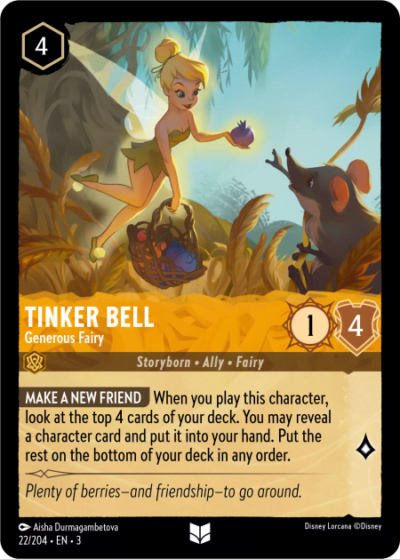 22.Tinker Bell Generous Fairy