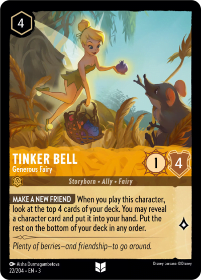 Tinker Bell, Generous Fairy