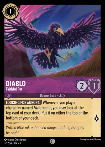 Diablo, Faithful Pet