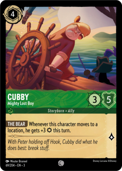 69.Cubby Mighty Lost Boy