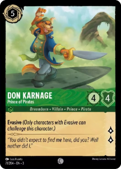 71.Don Karnage Prince of Pirates kvalita