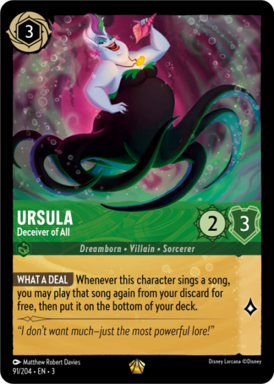 Ursula, Deceiver of All