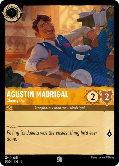 Agustin Madrigal, Clumsy Dad