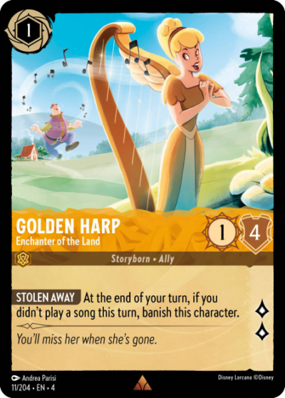 11.Golden Harp Enchanted of the Land