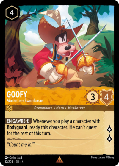 12.Goofy Musketeer Swordsman