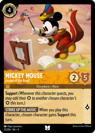 15.Mickey Mouse Leader of the Band