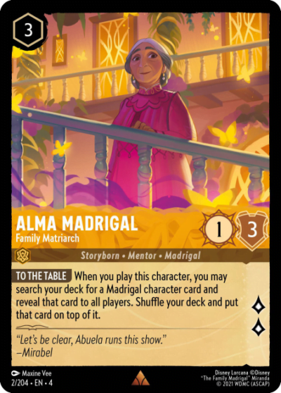 2.Alma Madrigal Family Matriarch