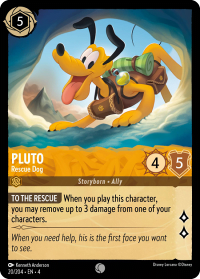 Pluto, Rescue Dog