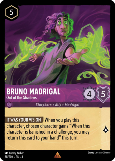 38.Bruno Madrigal Out of the Shadows