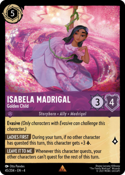 Isabela Madrigal, Golden Child