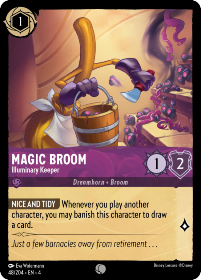 48.Magic Broom Illuminary Keeper