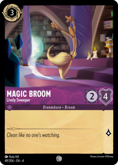 Magic Broom, Lively Sweeper