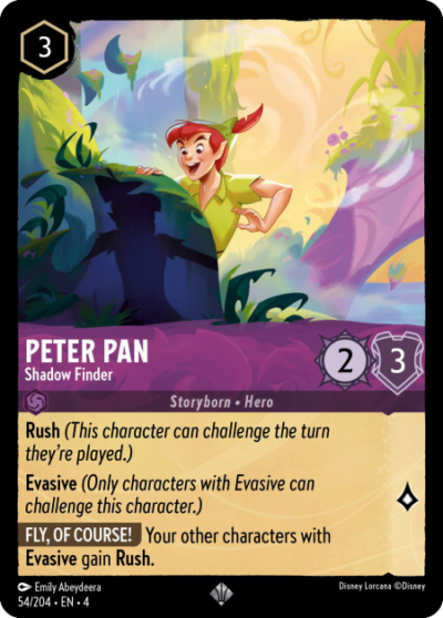 54.Peter Pan Shadow Finder