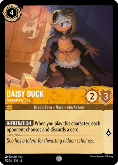 Daisy Duck, Musketeer Spy