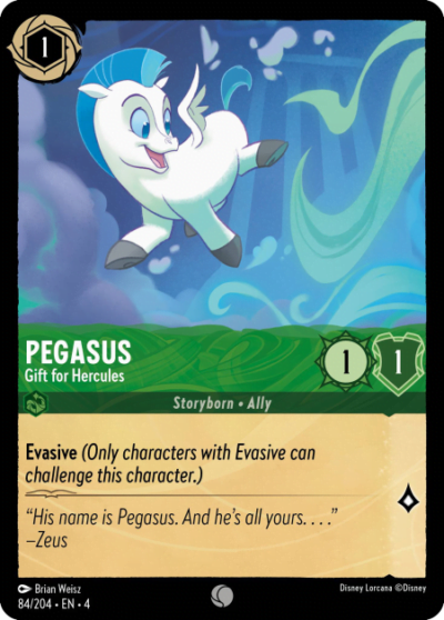 84.Pegasus Gift for Hercules