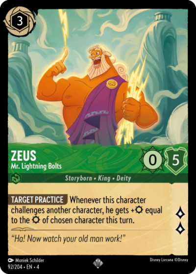 92.Zeus Mr.Lightning Bolts