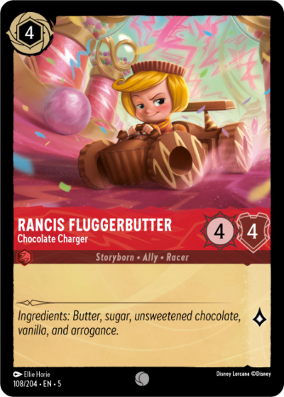 Rancis Fluggerbutter,Chocolate Charger