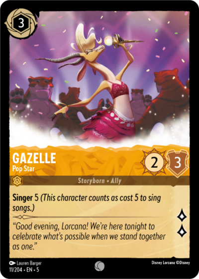 11.GazellePop Star