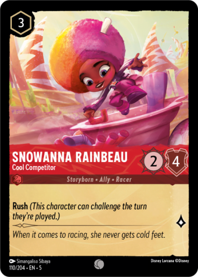 110.Snowanna RainbeauCool Competitor