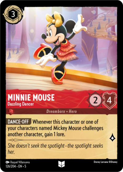 Minnie Mouse,Dazzling Dancer