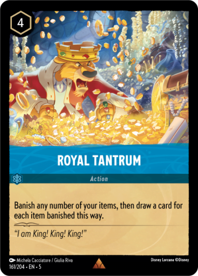 161.Royal tantrum