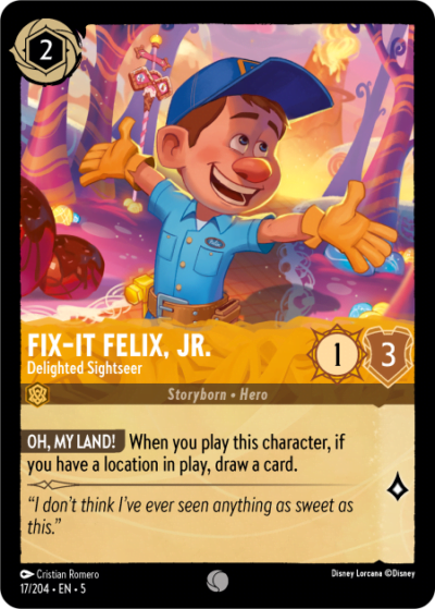 Fix-It Felix,Jr.,Delighted Sightseer