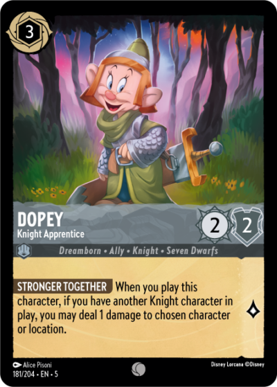 Dopey,Knight Apprentice