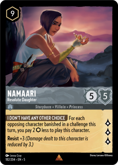 Namaari,Resolute Daughter