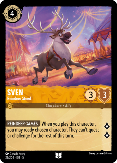 Sven,Reindeer Steed