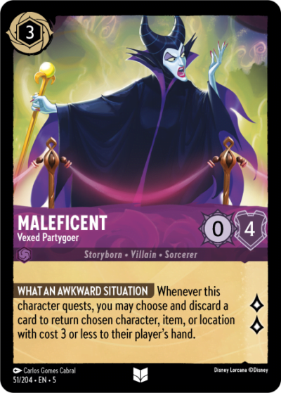 51.MaleficentVexed Partygoer