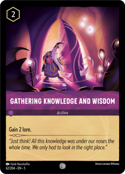 62.Gathering knowledge and wisdom