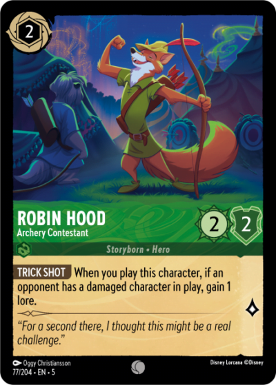 Robin Hood,Archery Contestant