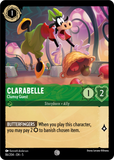 Clarabelle,Clumsy Guest