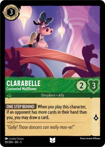 90.ClarabelleContented Wallflower