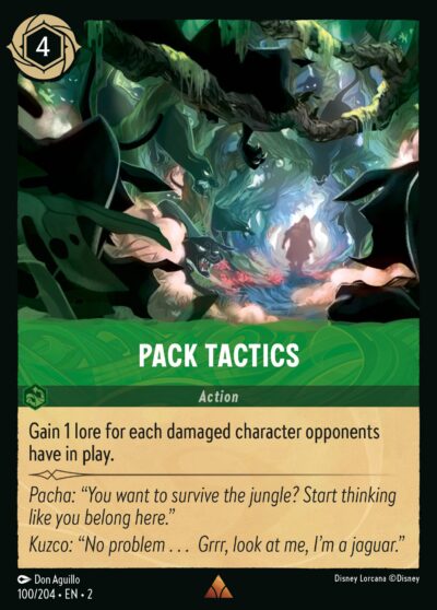 100.Pack Tactics