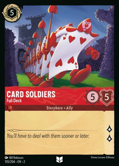 Card Soldiers, Full Deck