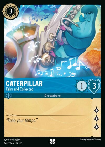 Caterpillar, Calm and Collected