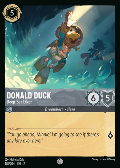 178.Donald Duck Deep Sea Diver