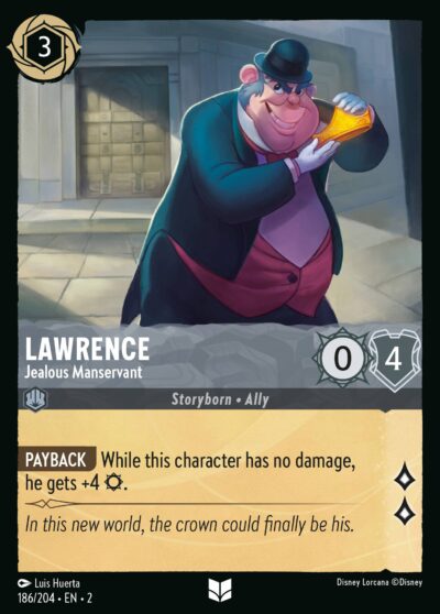 Lawrence, Jealous Manservant